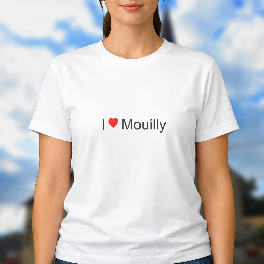 T-shirt I love mouilly