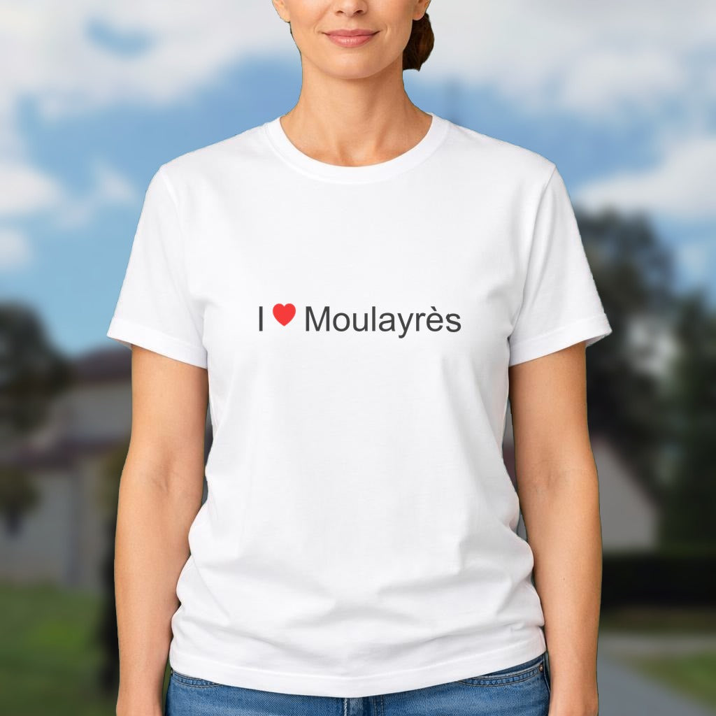T-shirt I love moulayrès