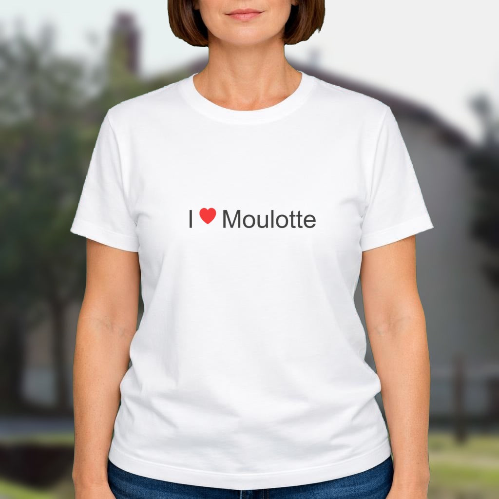 T-shirt I love moulotte