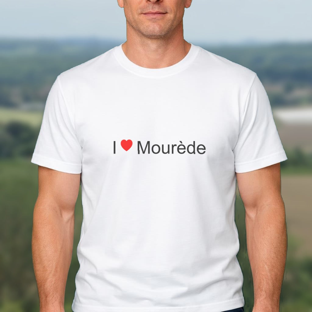 T-shirt I love mourède