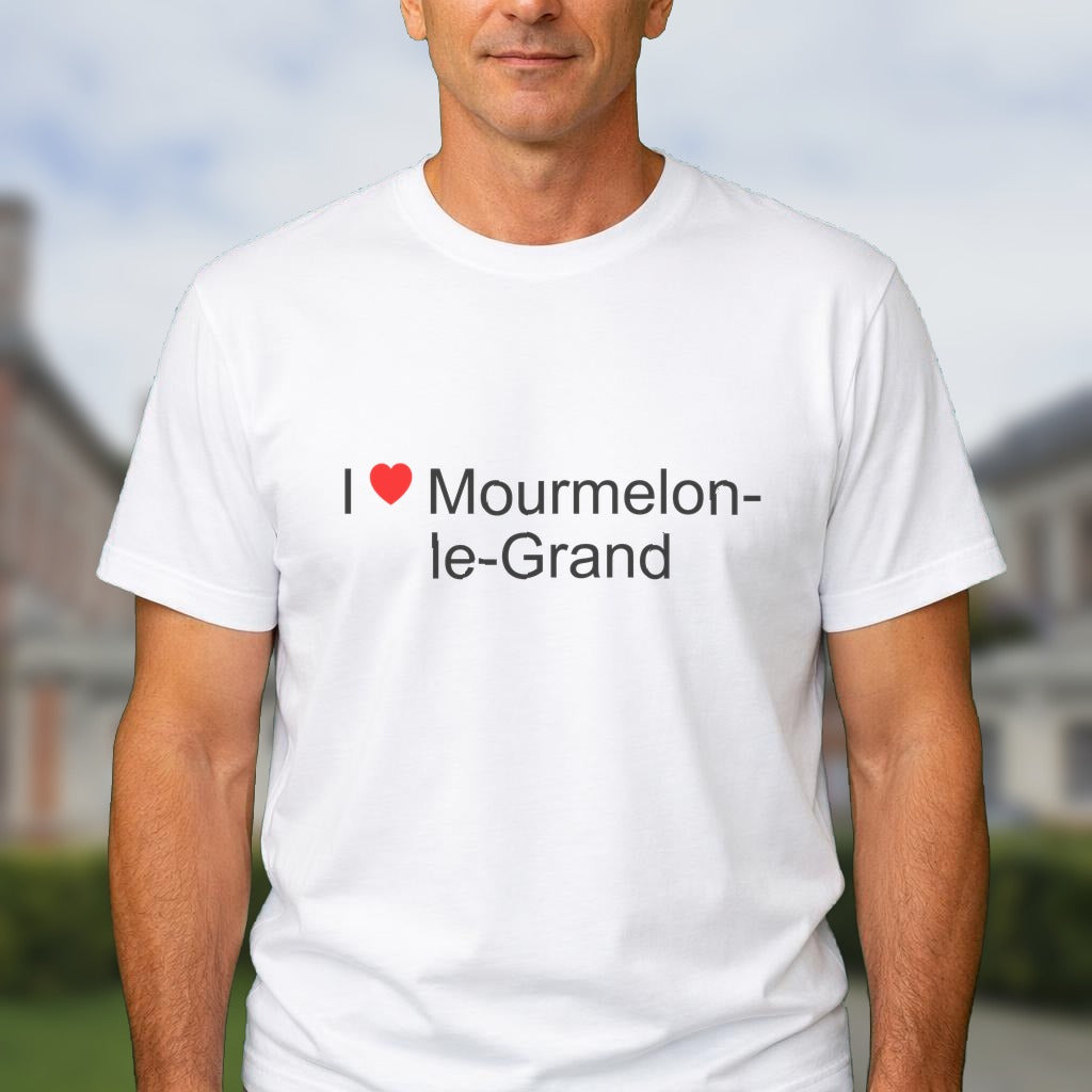T-shirt I love mourmelon-le-grand