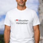 T-shirt I love moustier-ventadour