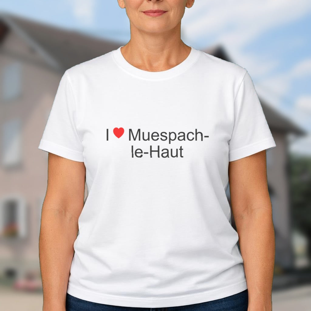 T-shirt I love muespach-le-haut