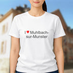 T-shirt I love muhlbach-sur-munster