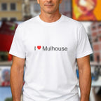 T-shirt I love mulhouse