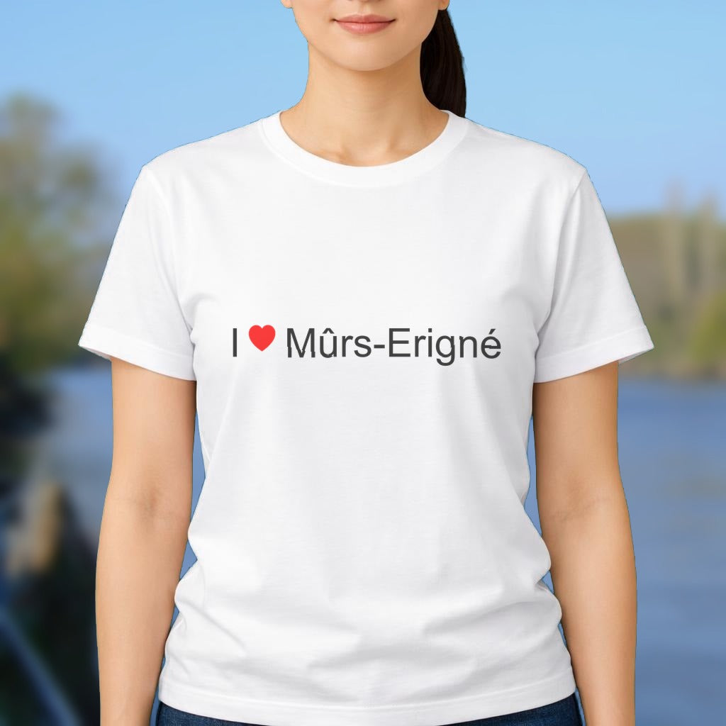 T-shirt I love mûrs-erigné