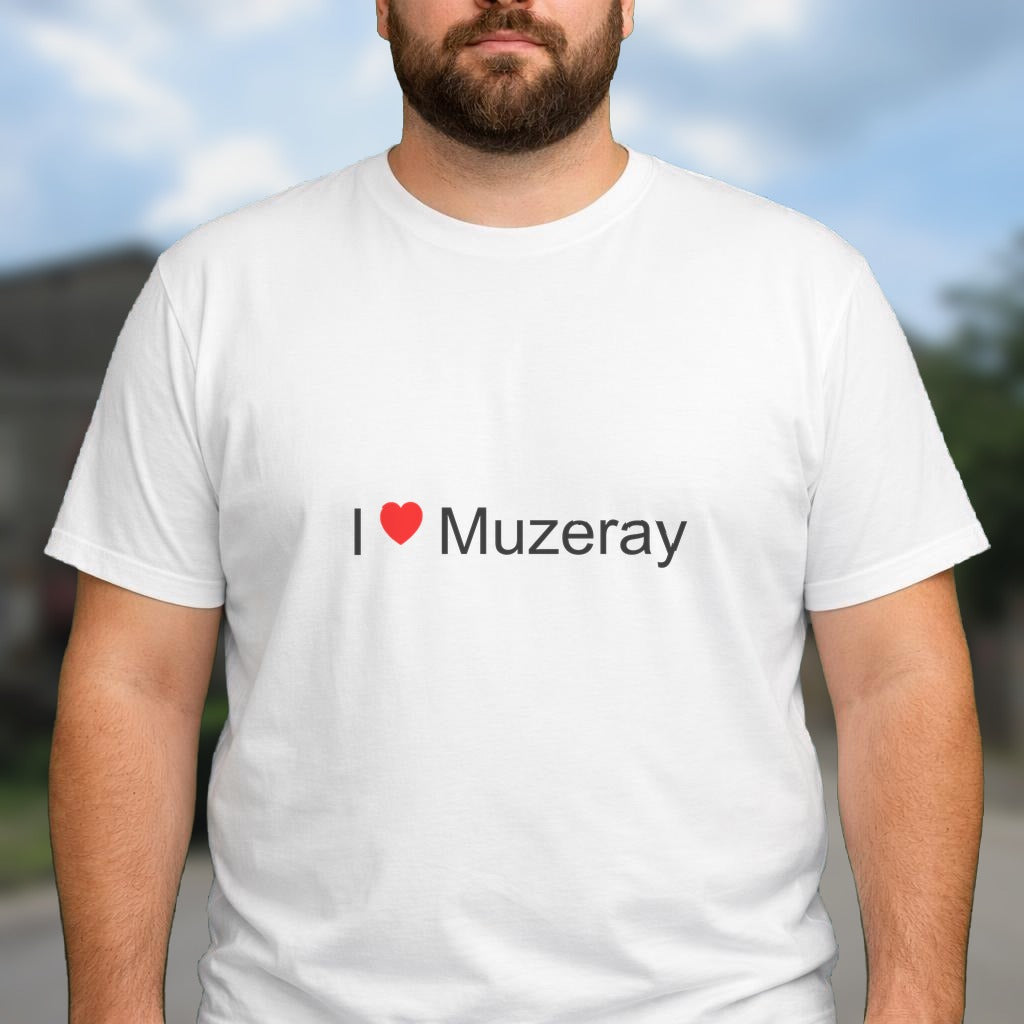 T-shirt I love muzeray