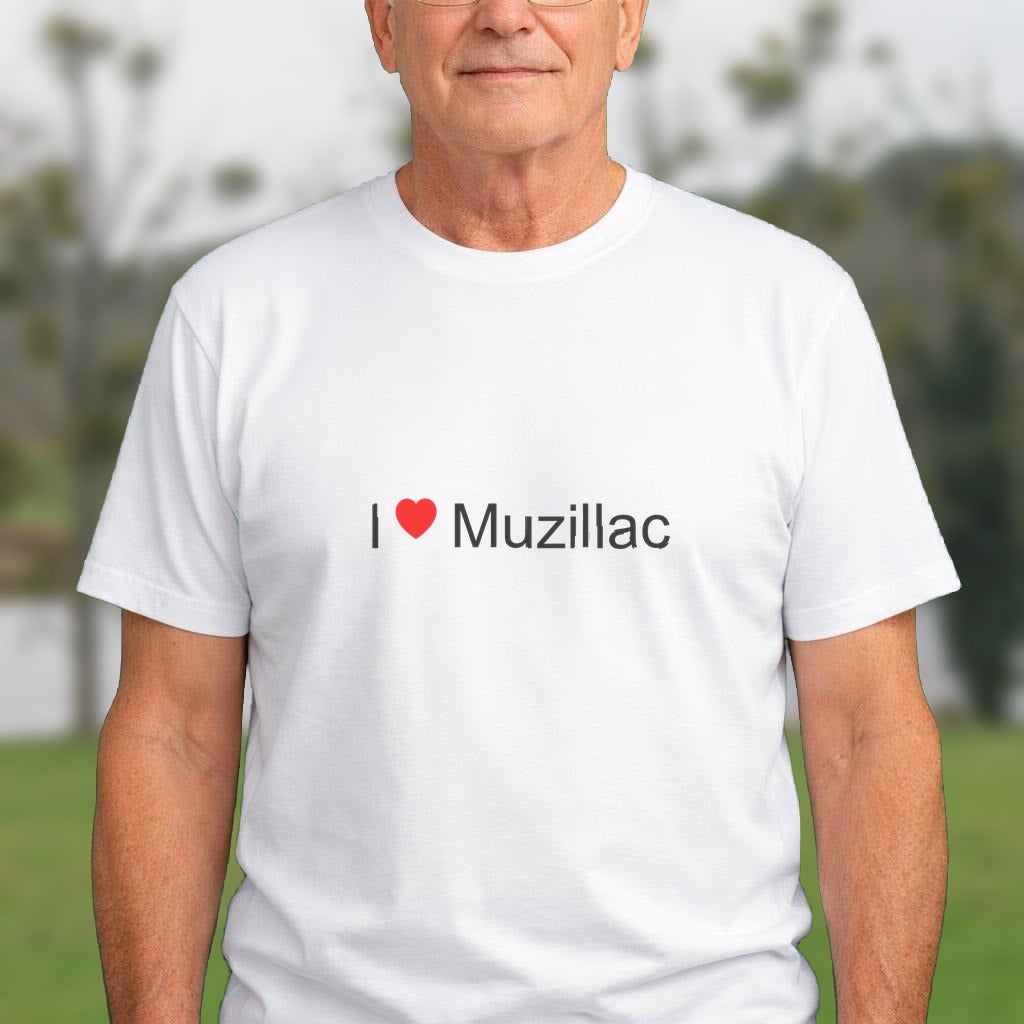 T-shirt I love muzillac