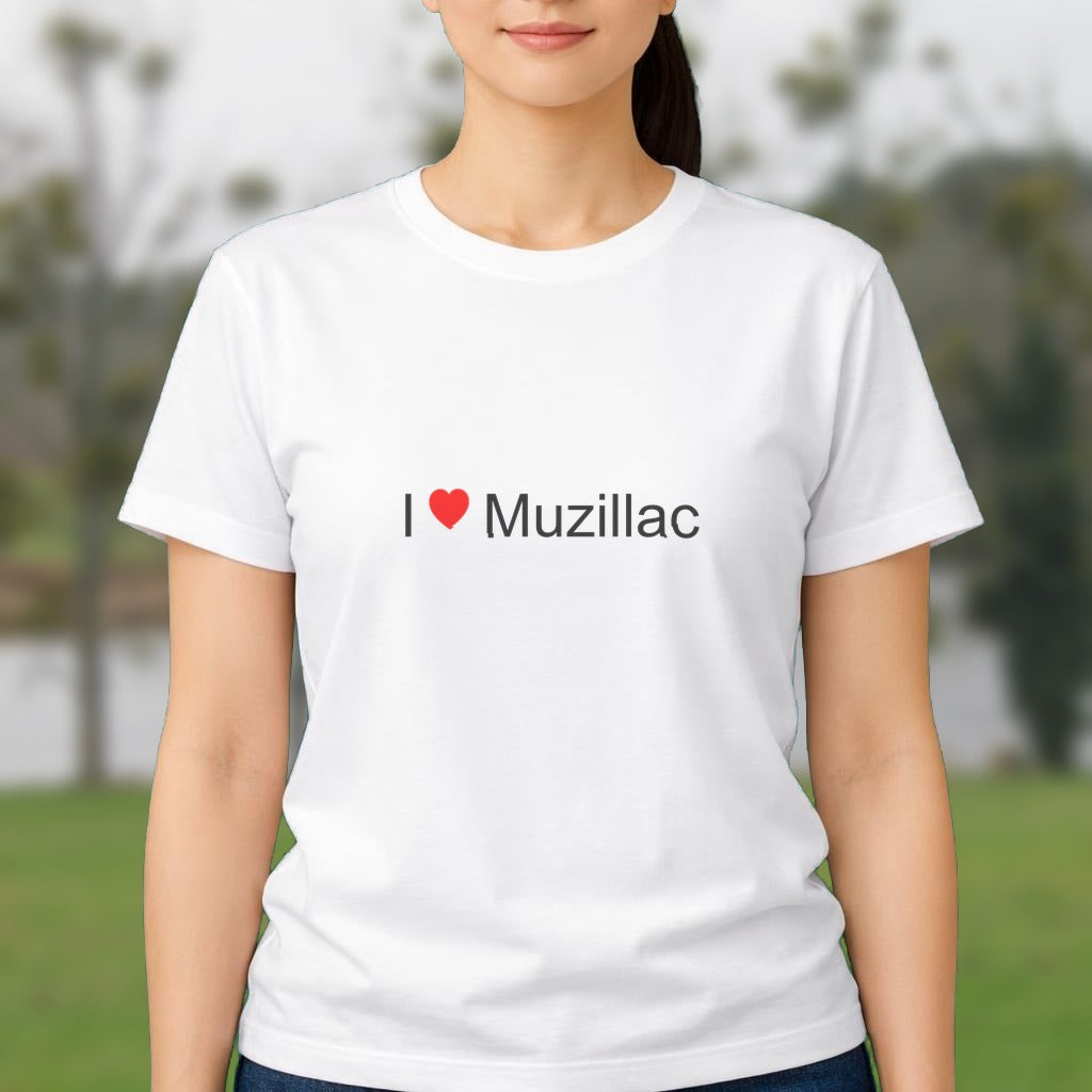 T-shirt I love muzillac