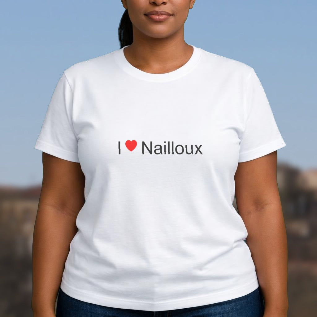 T-shirt I love nailloux