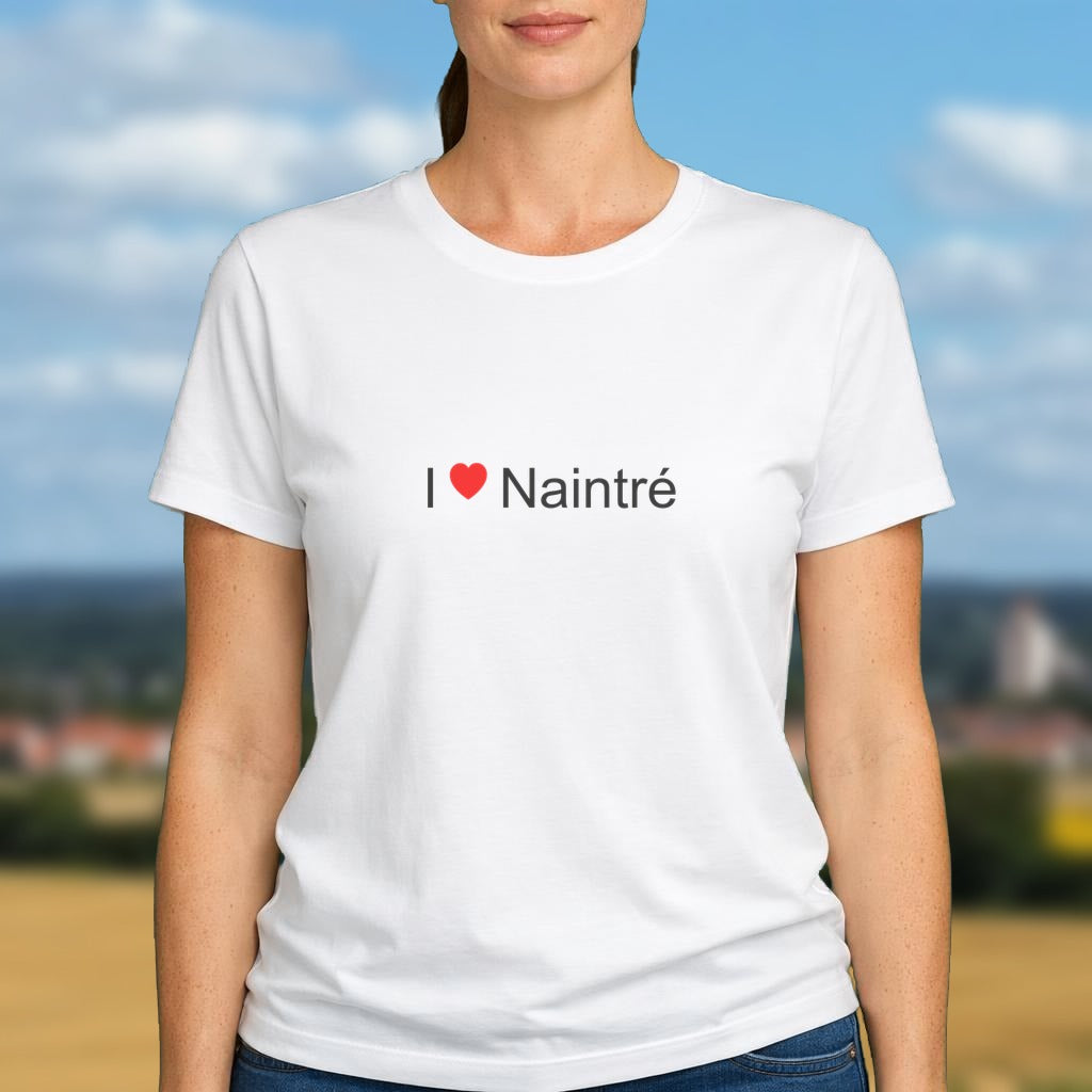 T-shirt I love naintré