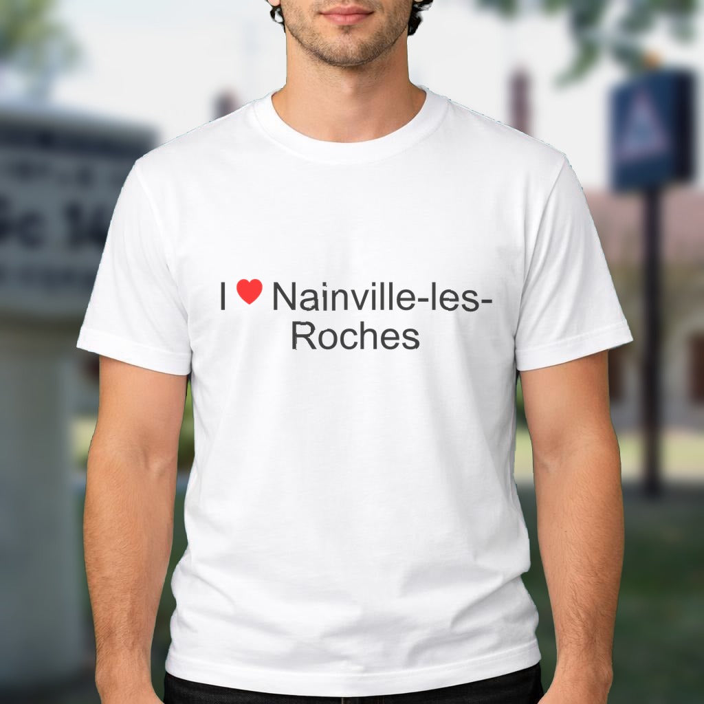 T-shirt I love nainville-les-roches