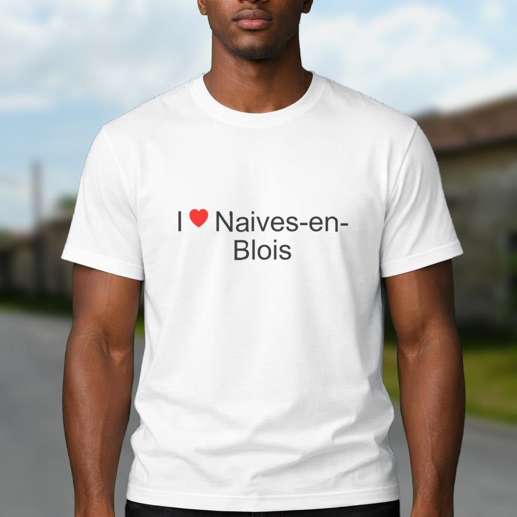 T-shirt I love naives-en-blois