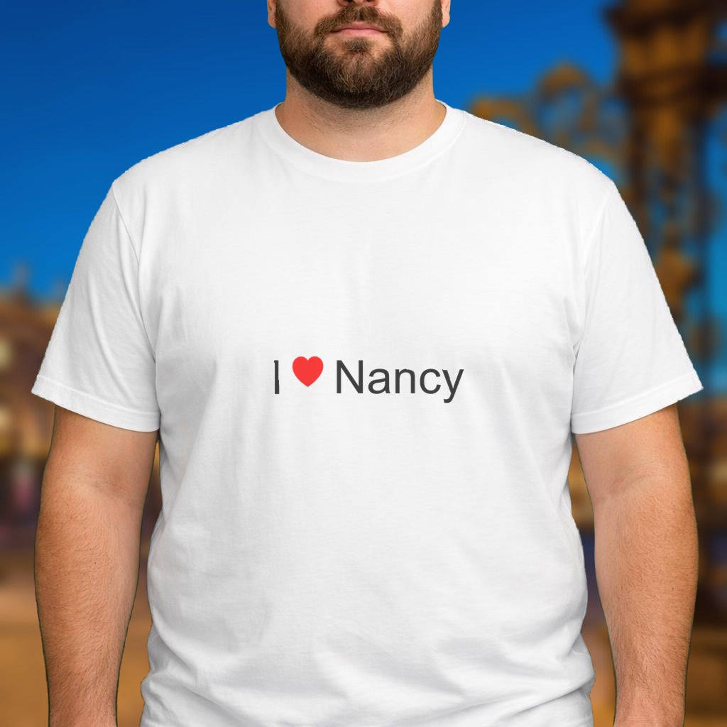 T-shirt I love nancy