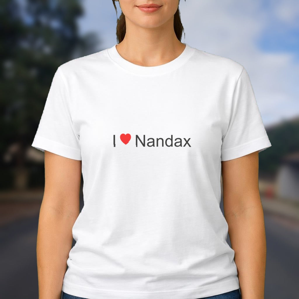 T-shirt I love nandax