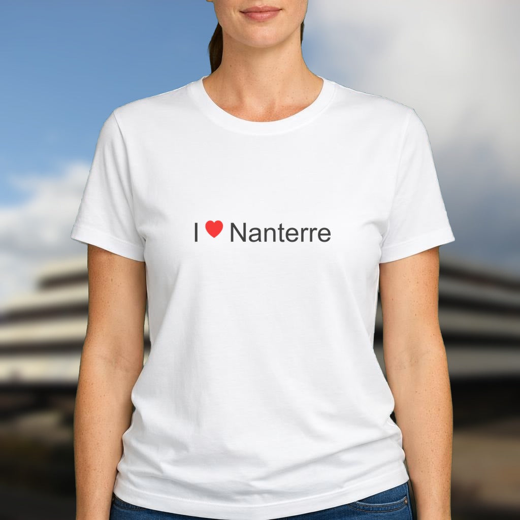 T-shirt I love nanterre