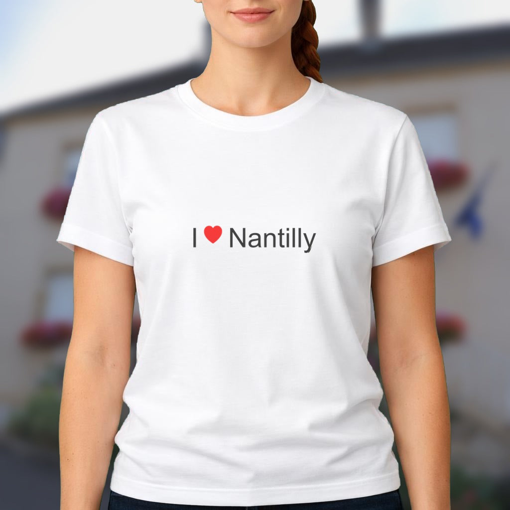 T-shirt I love nantilly