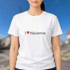T-shirt I love navenne