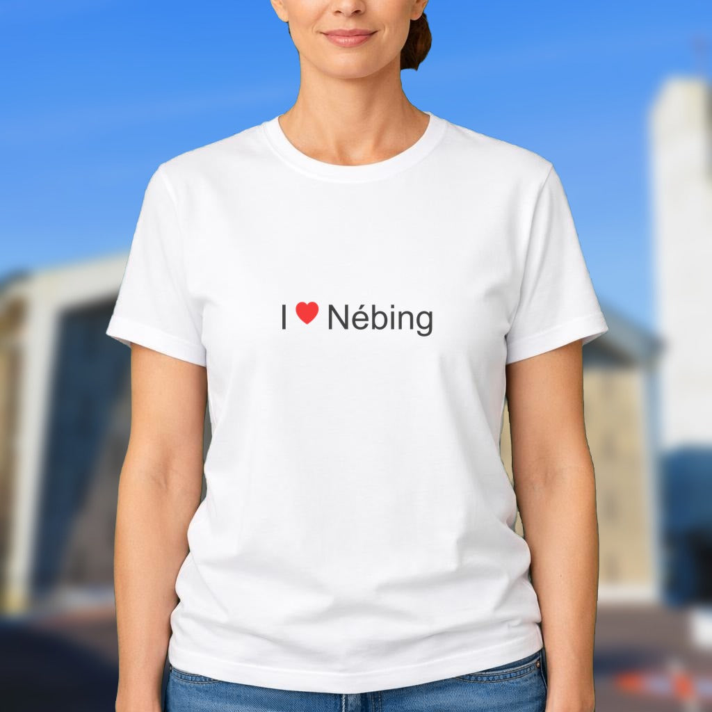 T-shirt I love nébing