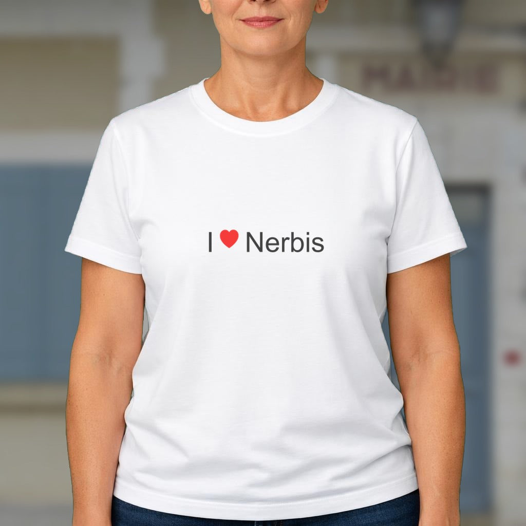 T-shirt I love nerbis