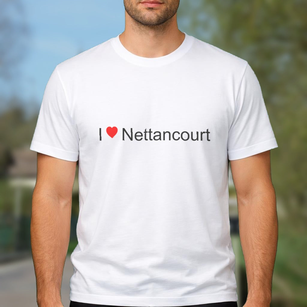 T-shirt I love nettancourt
