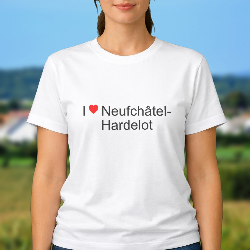 T-shirt I love neufchâtel-hardelot
