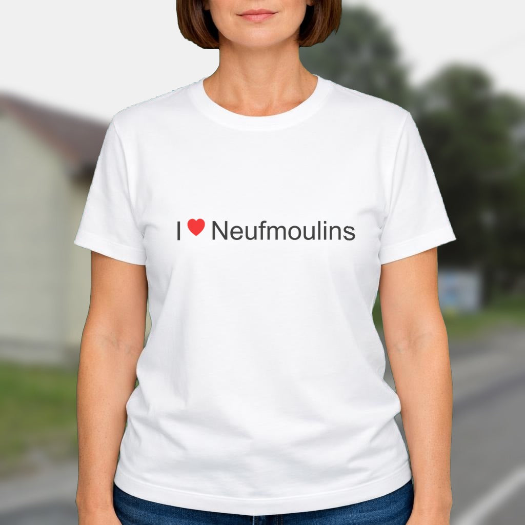T-shirt I love neufmoulins