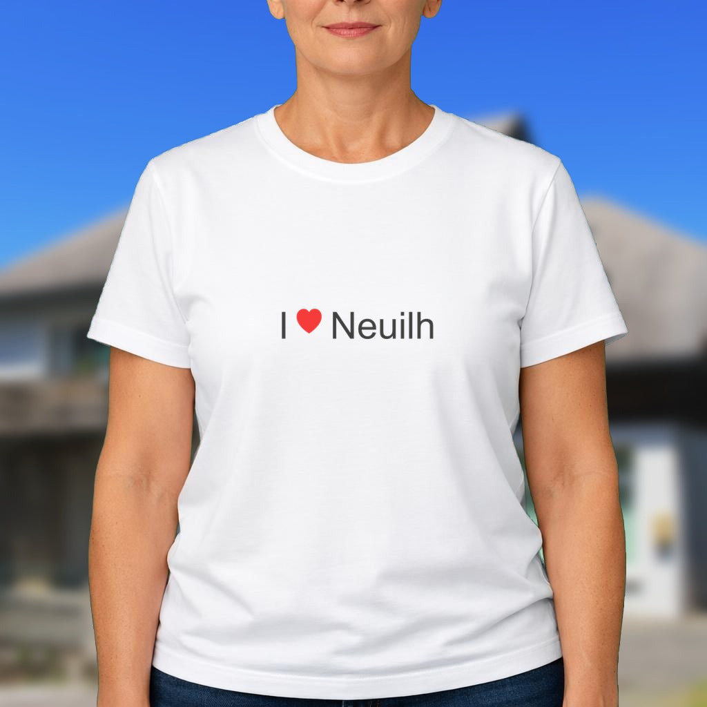 T-shirt I love neuilh