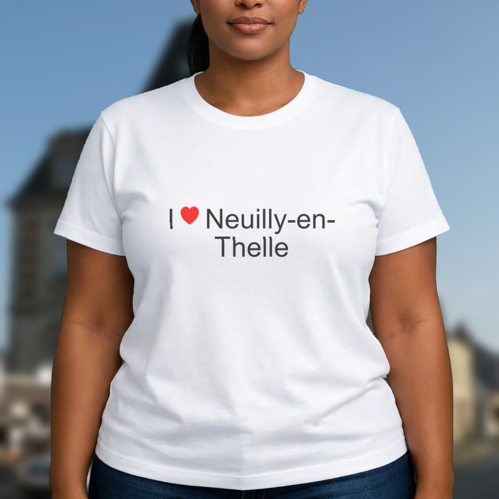 T-shirt I love neuilly-en-thelle
