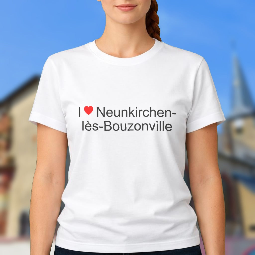 T-shirt I love neunkirchen-lès-bouzonville