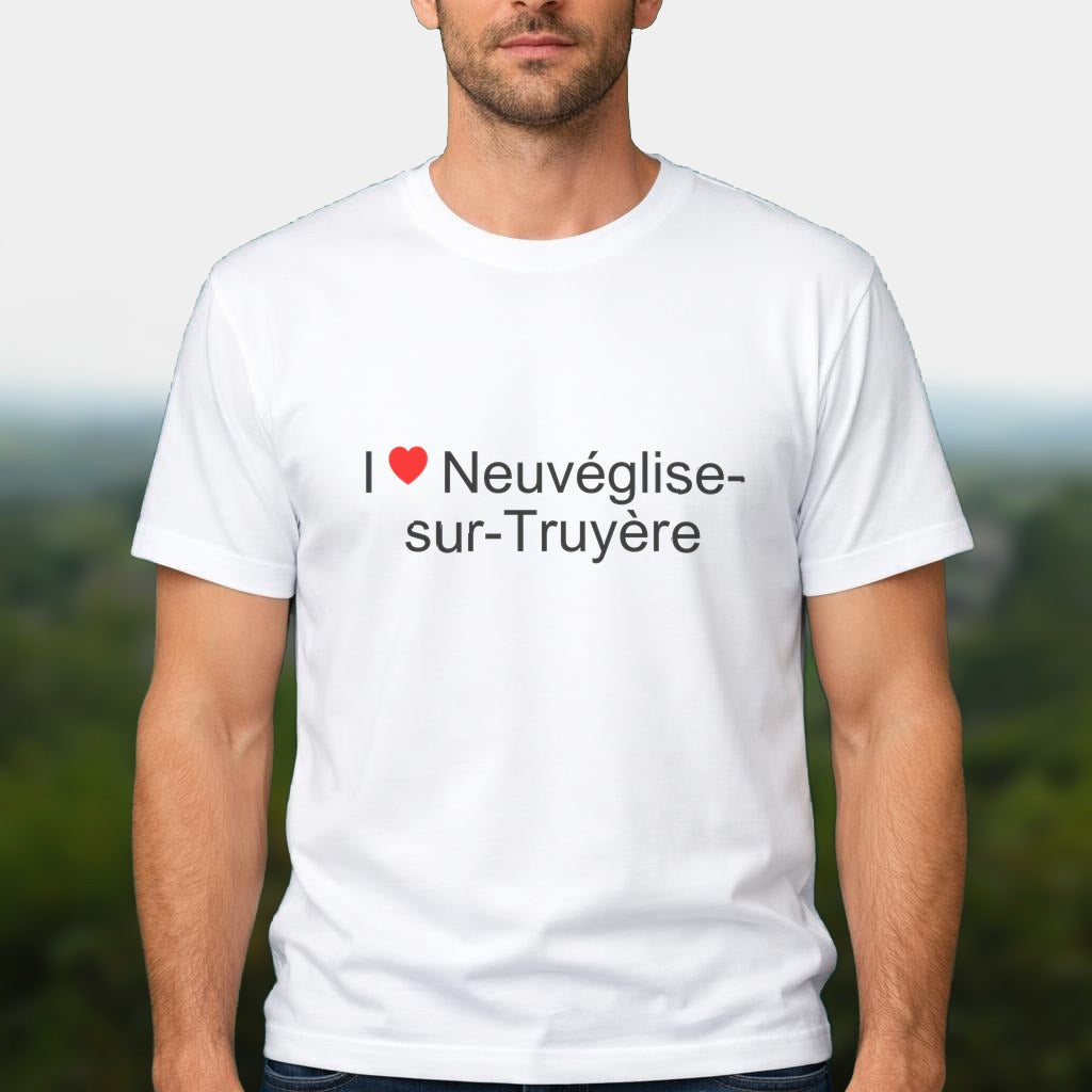 T-shirt I love neuvéglise-sur-truyère