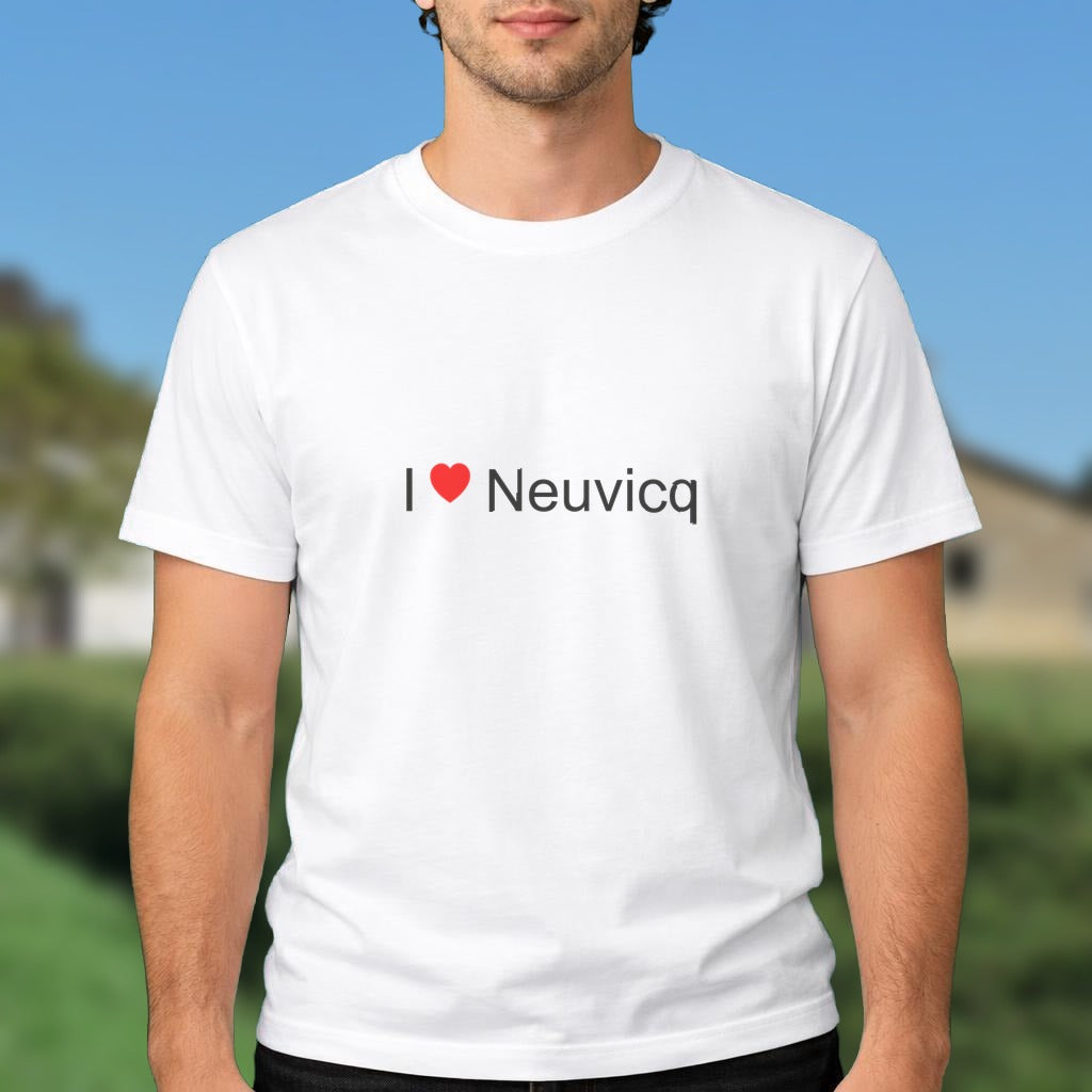 T-shirt I love neuvicq