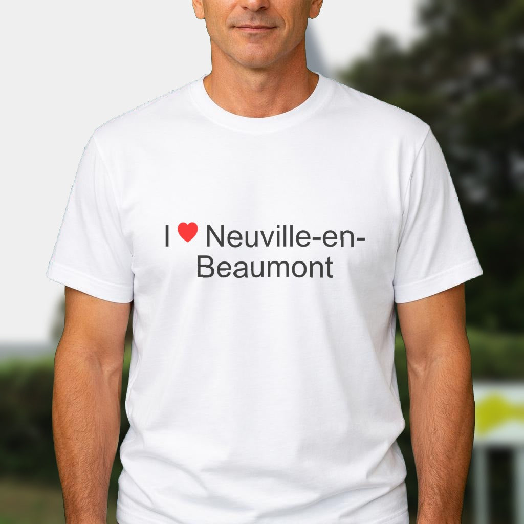 T-shirt I love neuville-en-beaumont