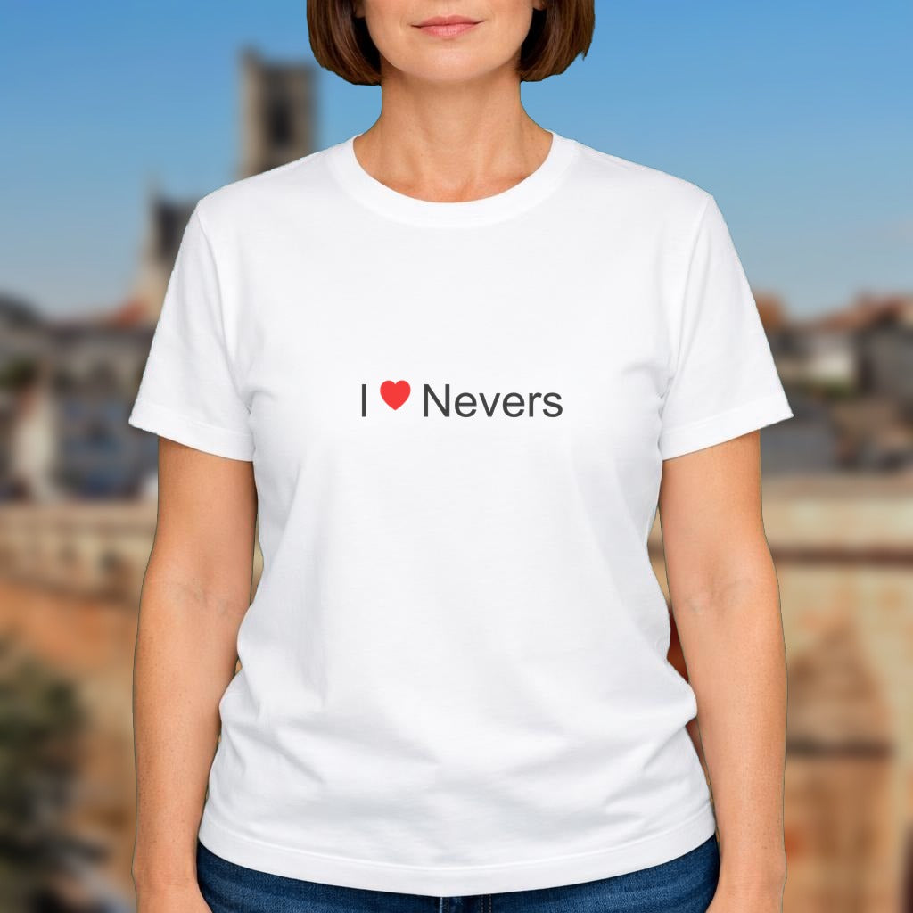 T-shirt I love nevers