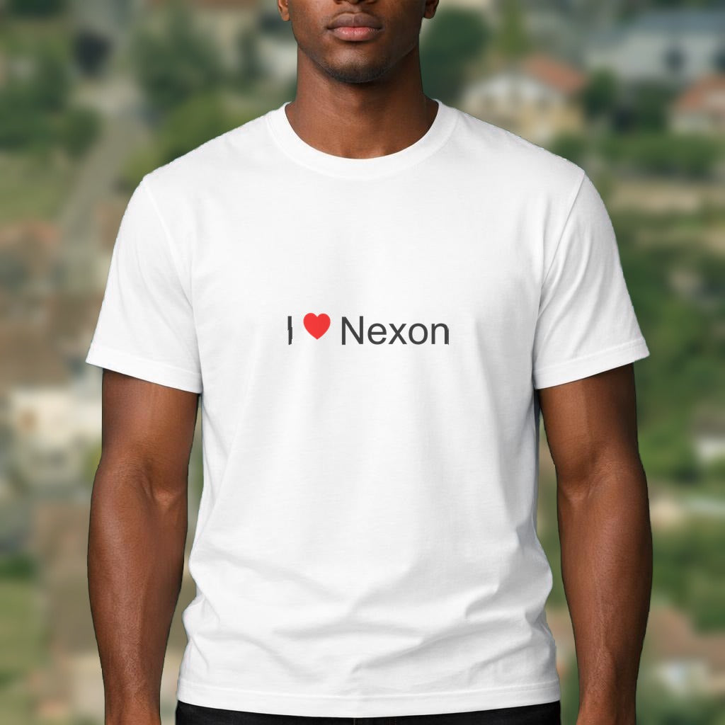 T-shirt I love nexon
