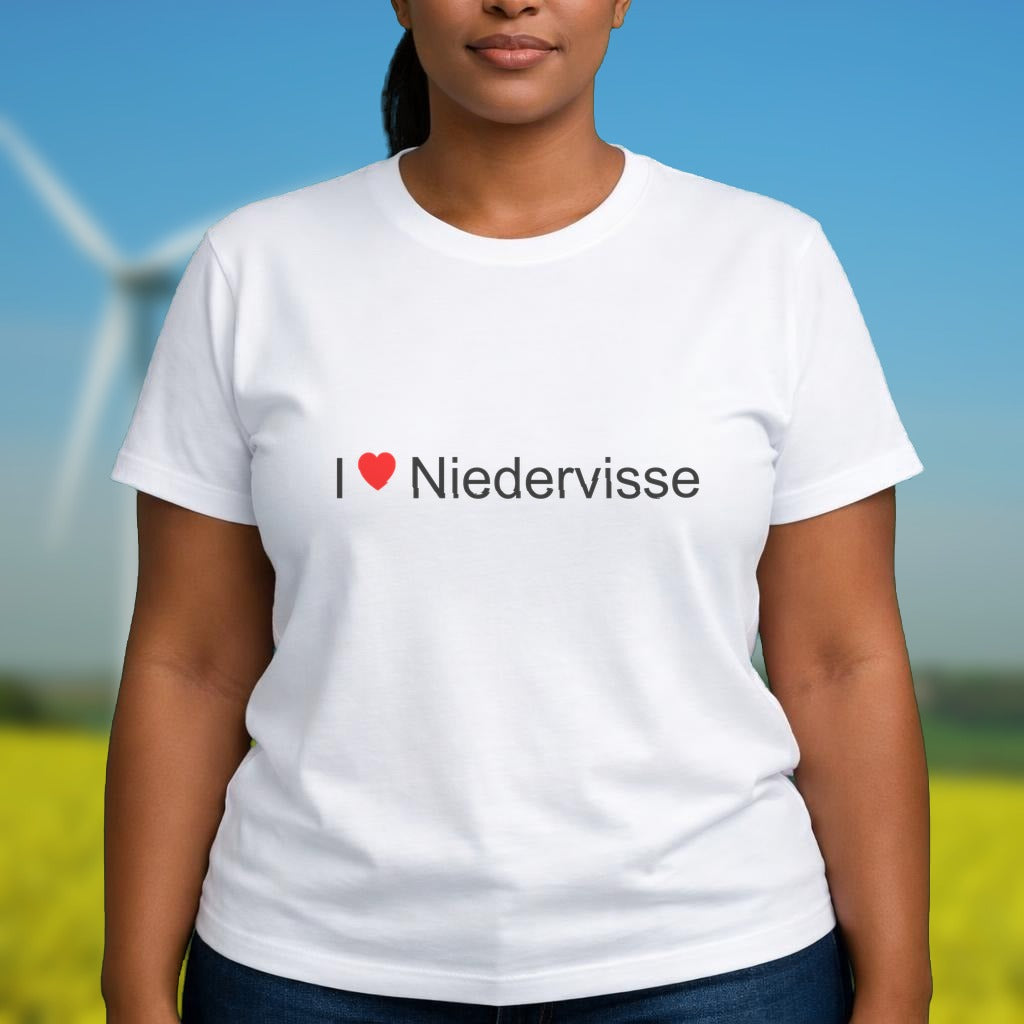 T-shirt I love niedervisse