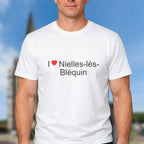 T-shirt I love nielles-lès-bléquin