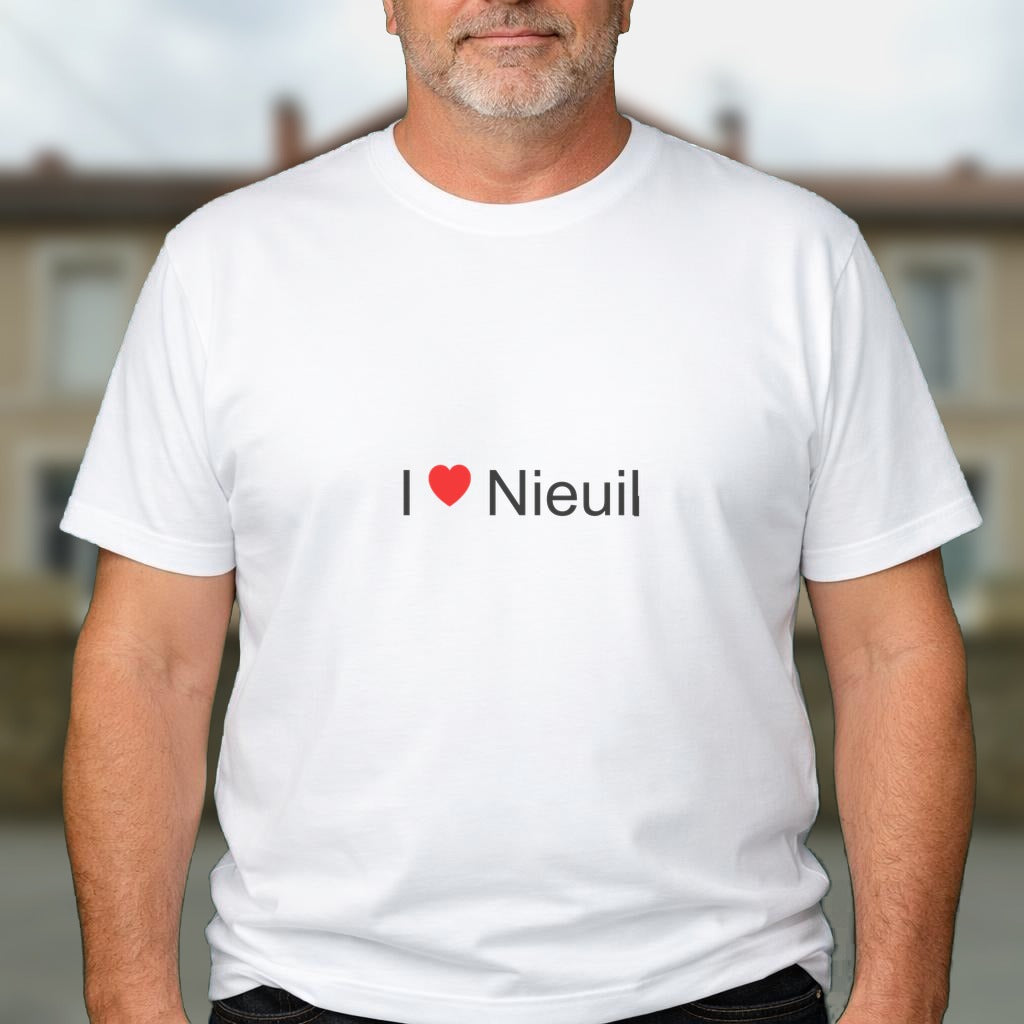 T-shirt I love nieuil