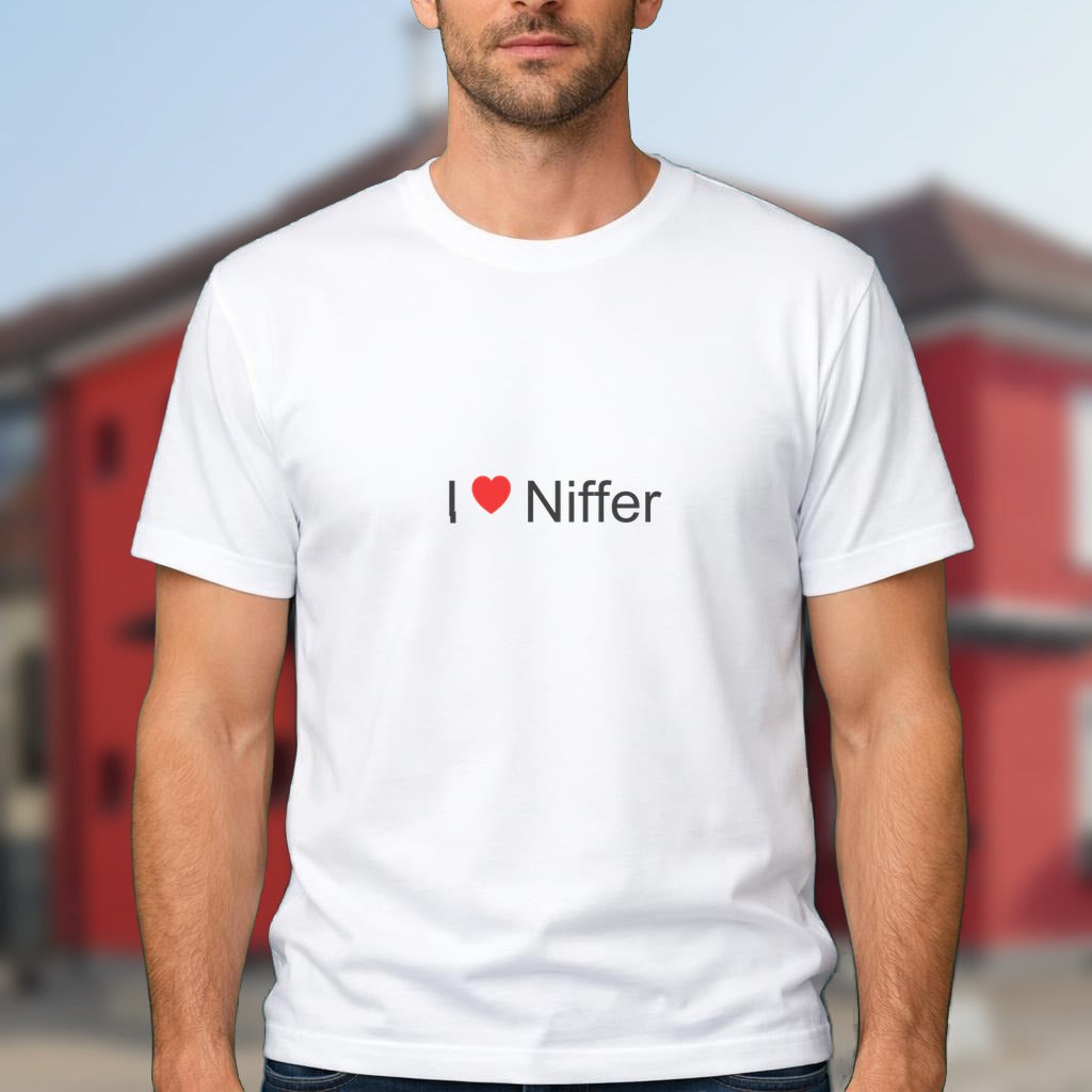 T-shirt I love niffer