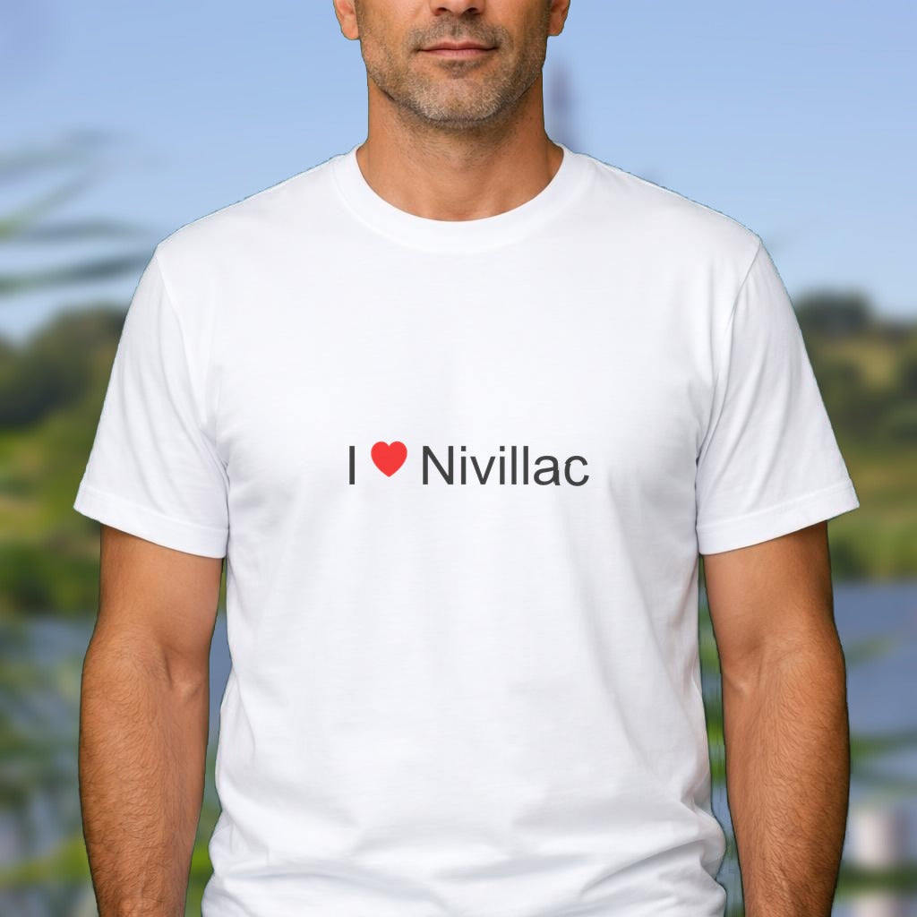 T-shirt I love nivillac