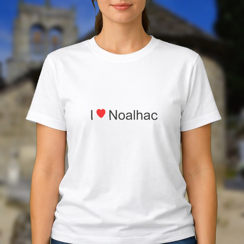 T-shirt I love noalhac