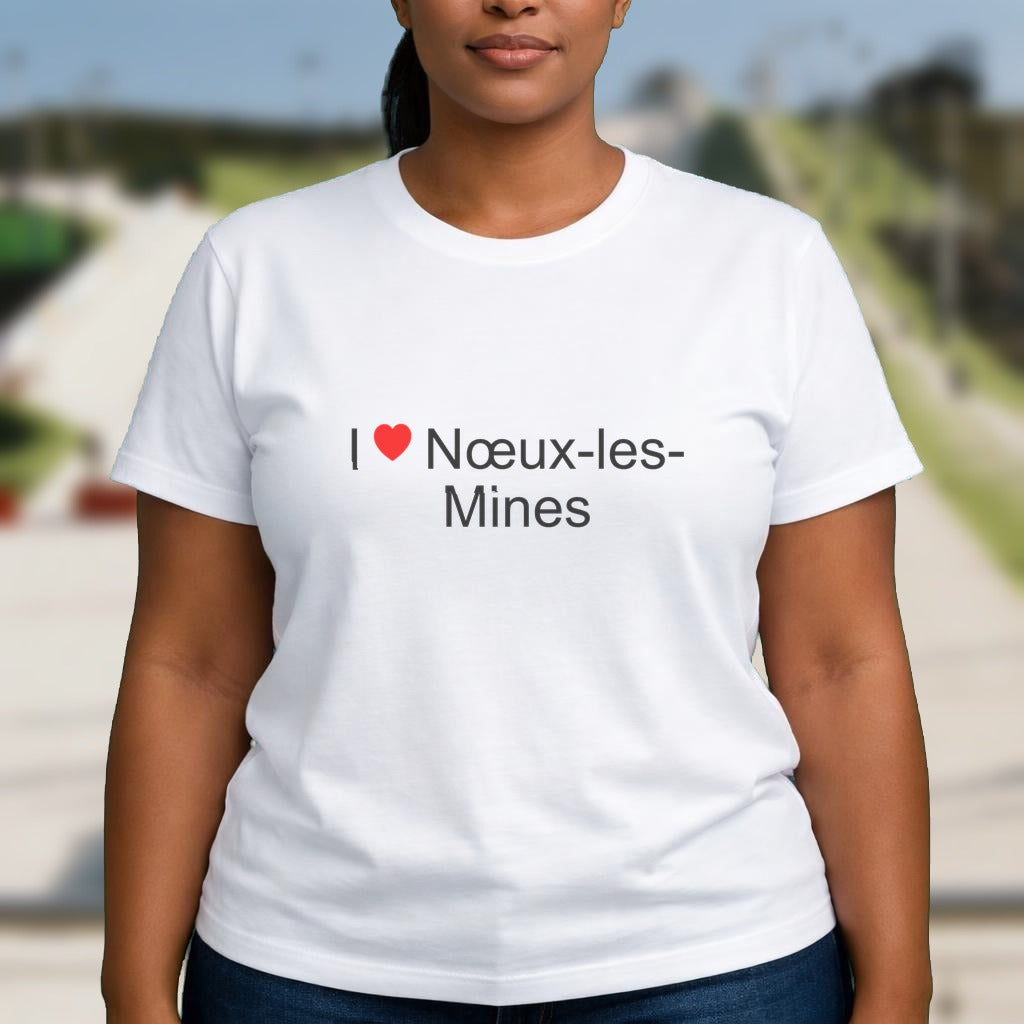 T-shirt I love nœux-les-mines