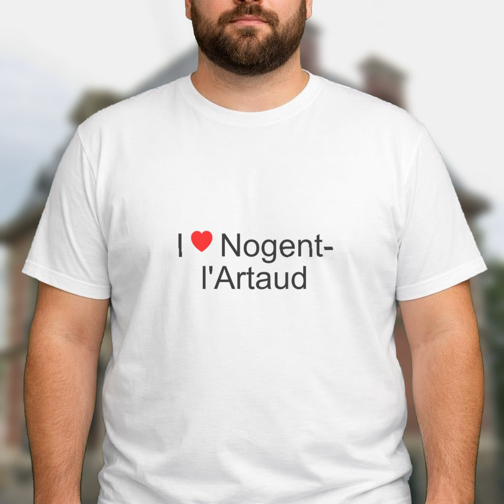 T-shirt I love nogent-l'artaud