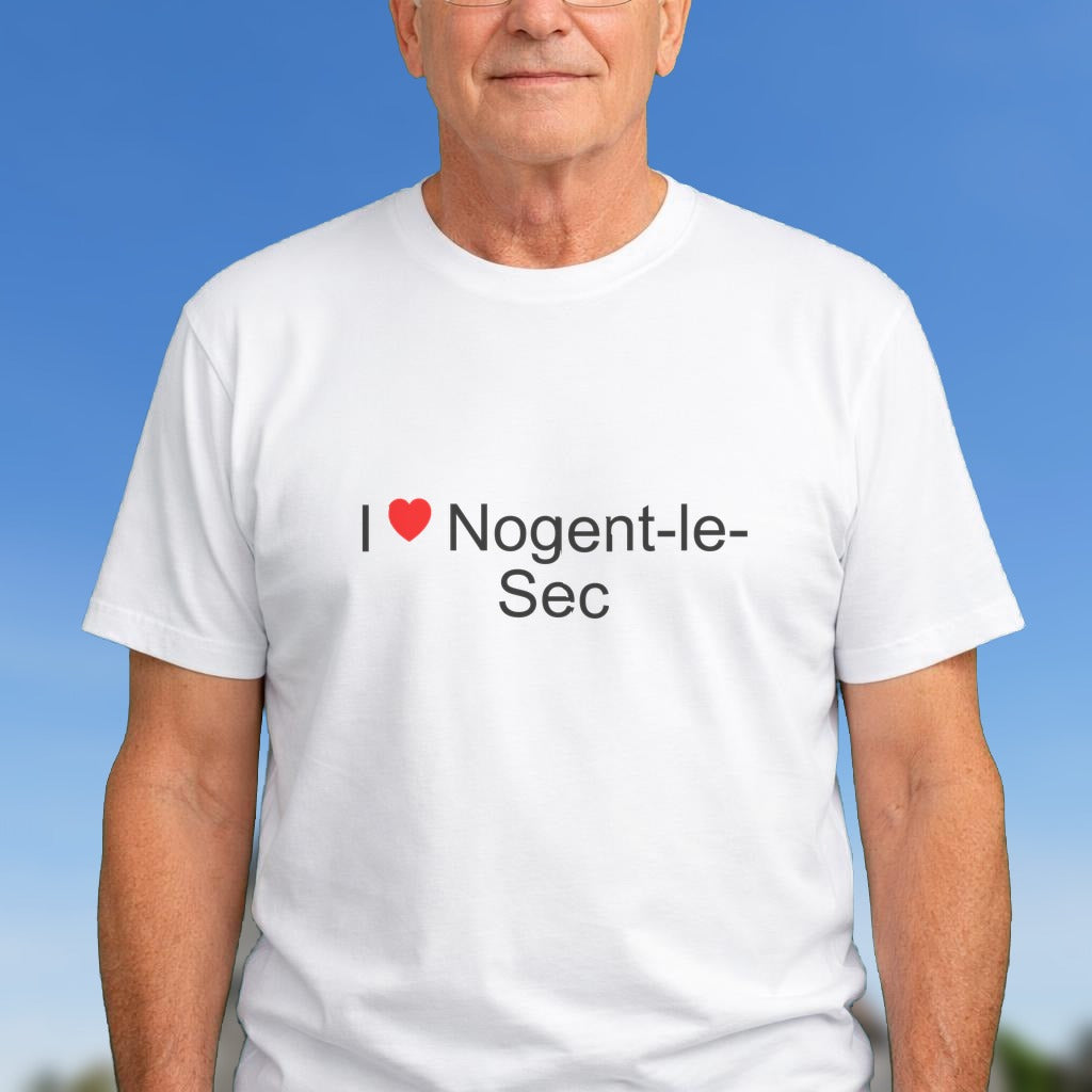 T-shirt I love nogent-le-sec