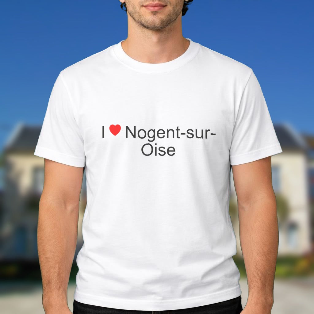 T-shirt I love nogent-sur-oise