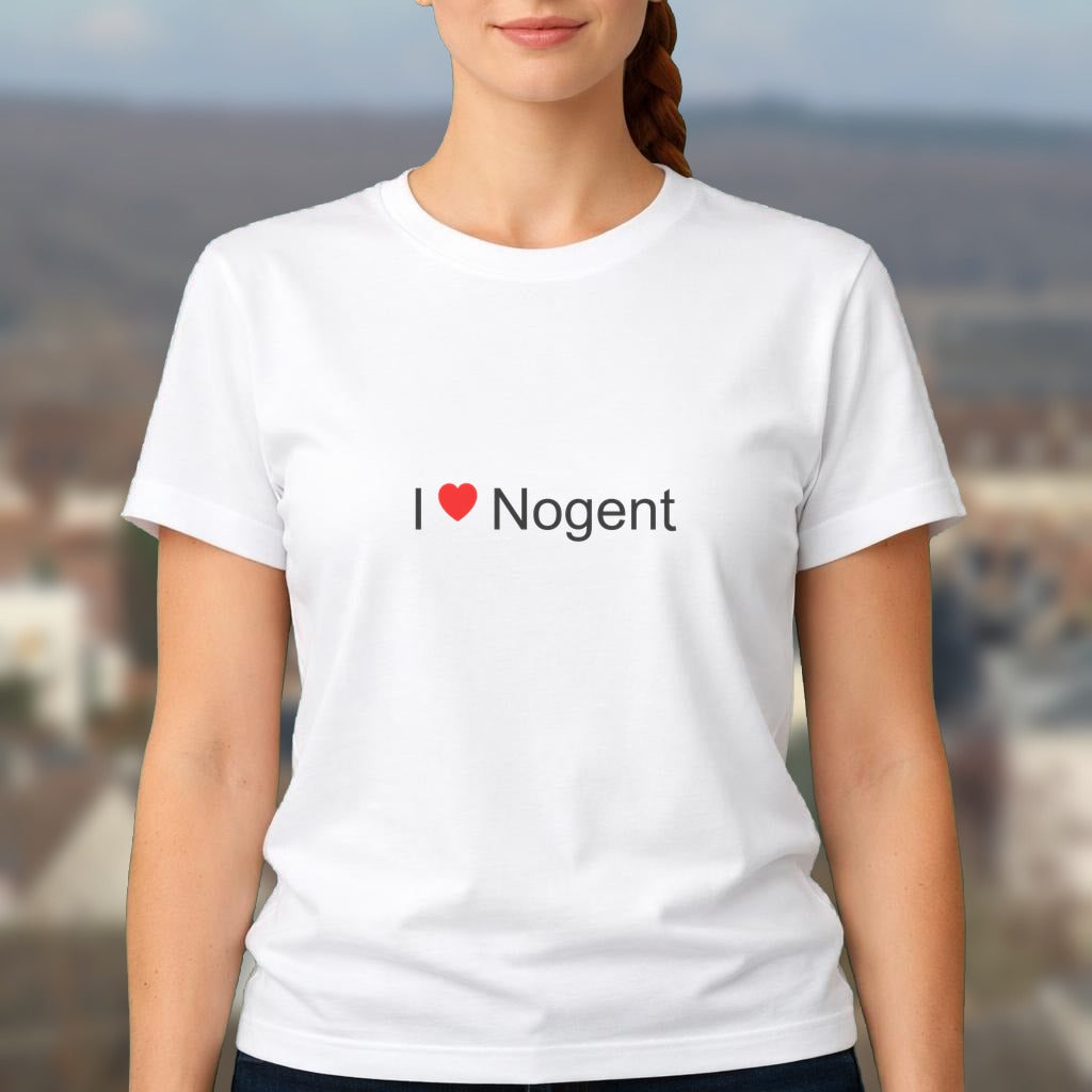 T-shirt I love nogent
