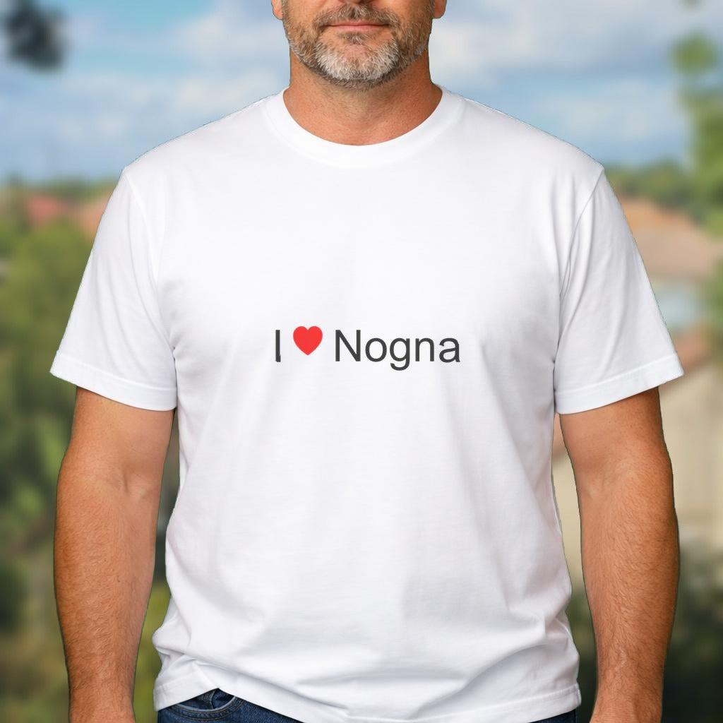 T-shirt I love nogna