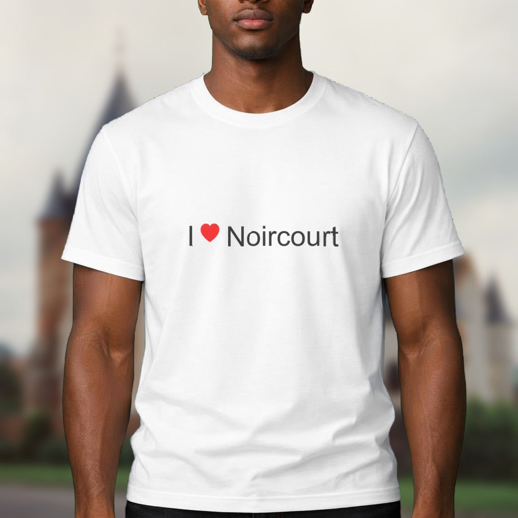 T-shirt I love noircourt
