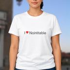 T-shirt I love noirétable