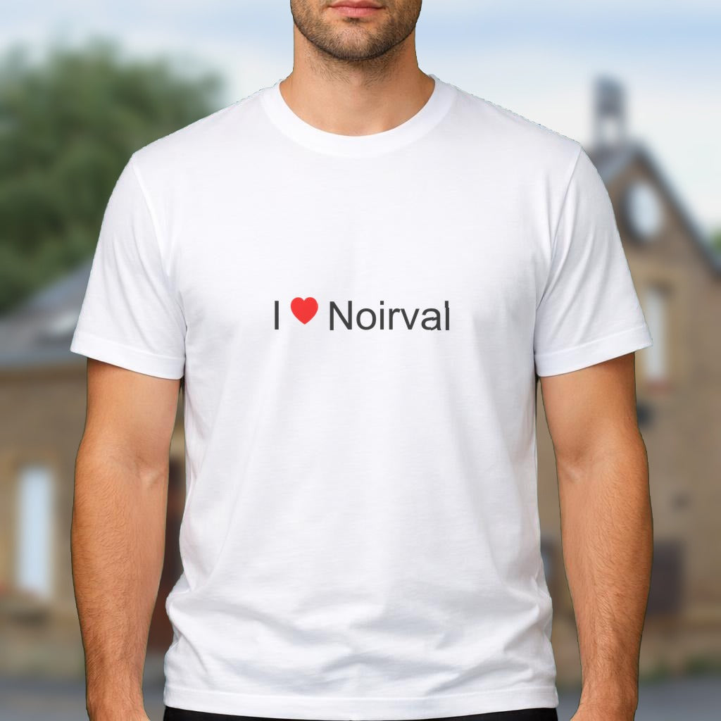 T-shirt I love noirval